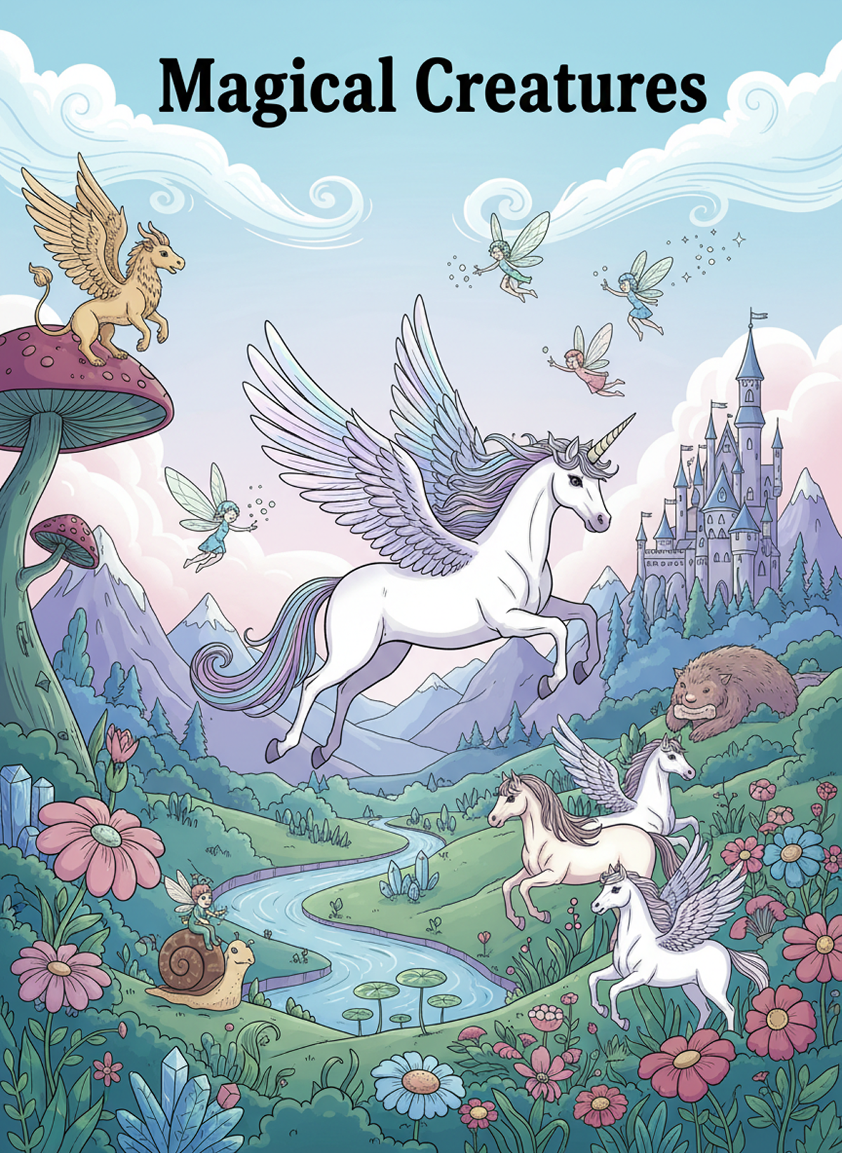 Coloring book preview